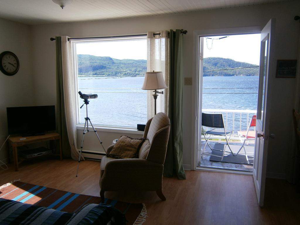 Apartement Mirador Du Fjord LʼAnse-Saint-Jean Dış mekan fotoğraf